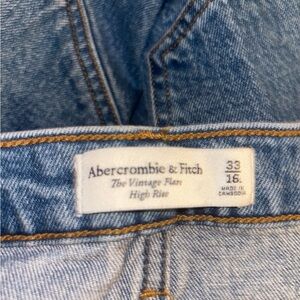 Abercrombie Vintage Flare High Rise Jeans
